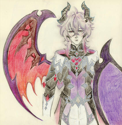 цветной скетч